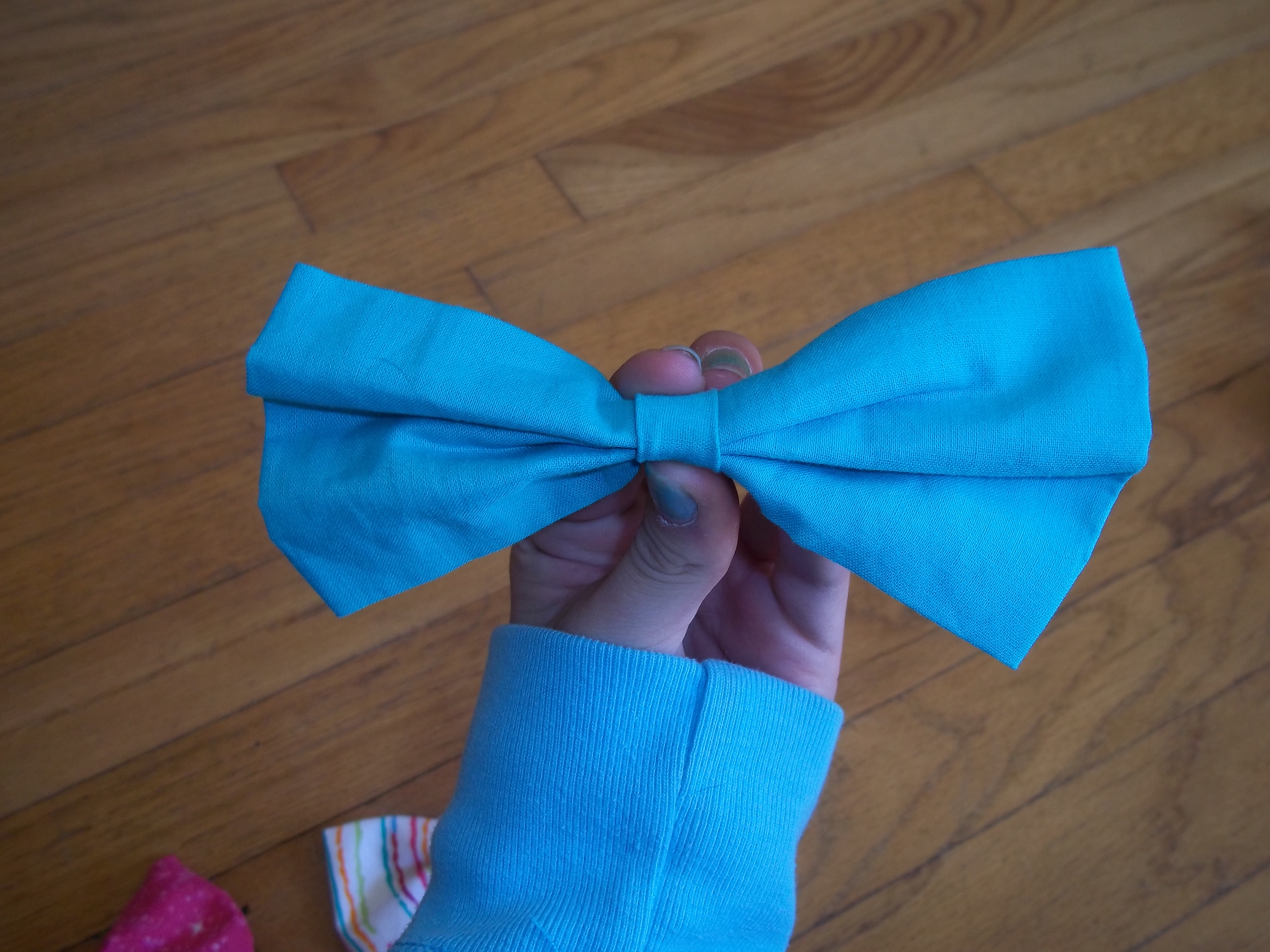 Teal Bow